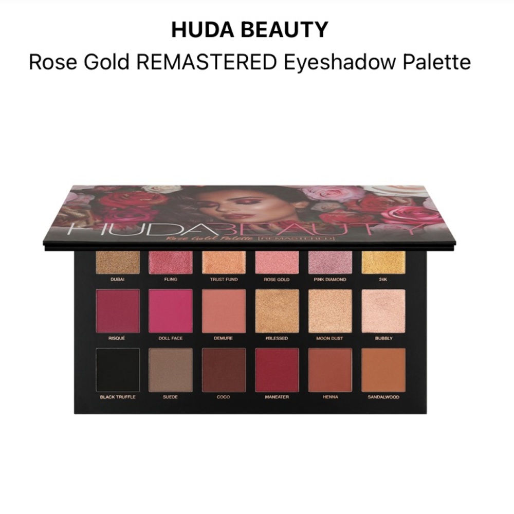 HUDA BEAUTY Rose Gold Remastered Palette